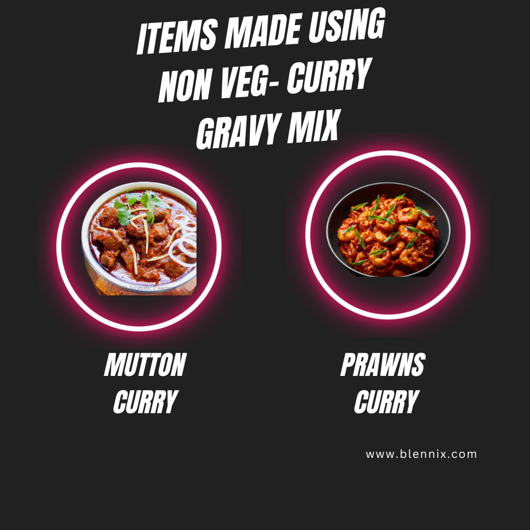 Non-veg curry Gravy Mix - Premium from Blennix - Just Rs120.00! Shop now at Blennix