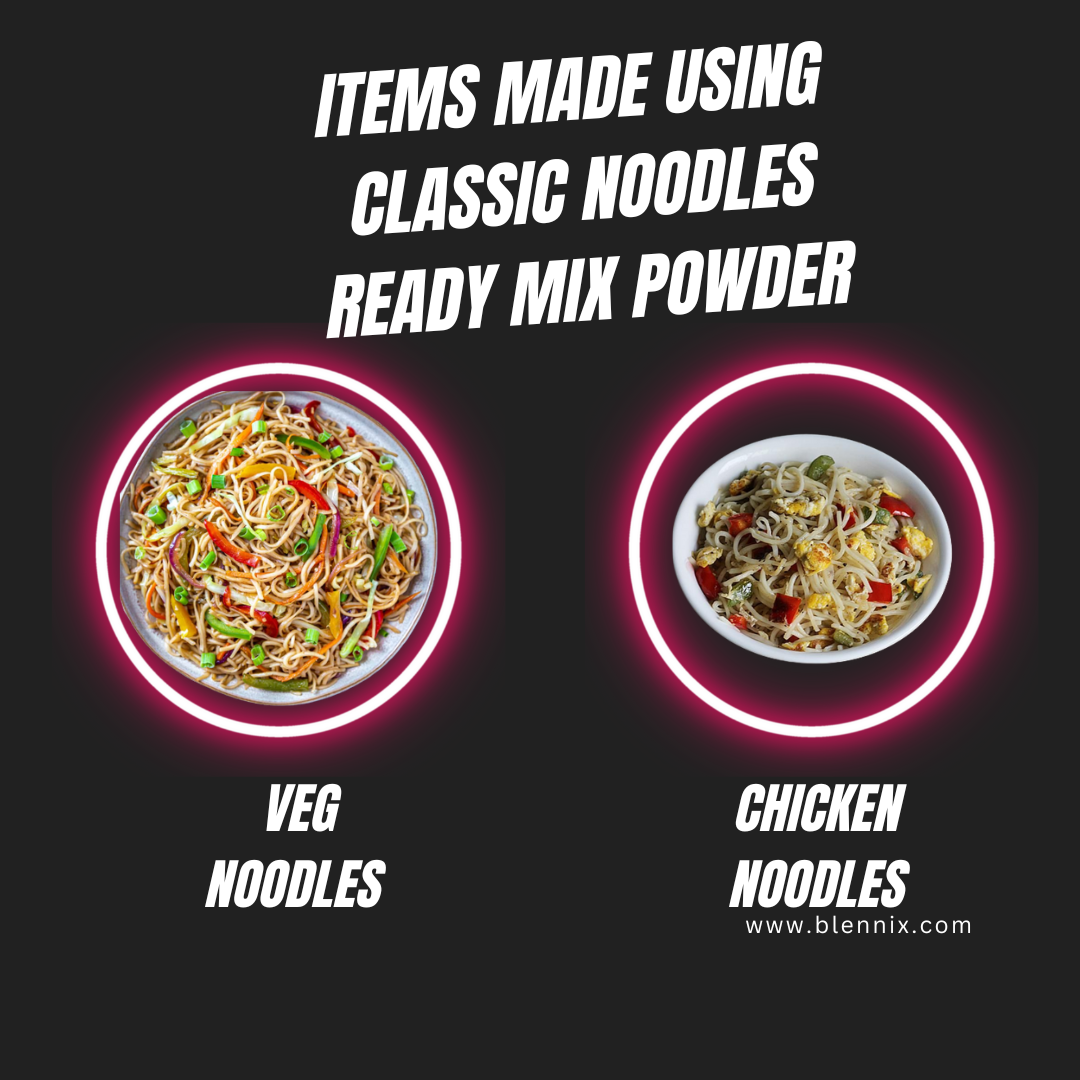 Classic Chicken/Veg/Egg Fried Rice/Noodles Ready mix Powder - Premium from Blennix - Just Rs120.00! Shop now at Blennix