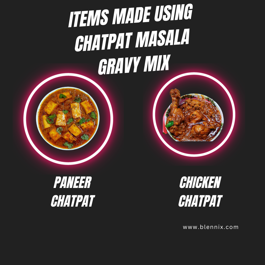 Chatpat masala Gravy Mix - Premium  from Blennix - Just Rs120.00! Shop now at Blennix