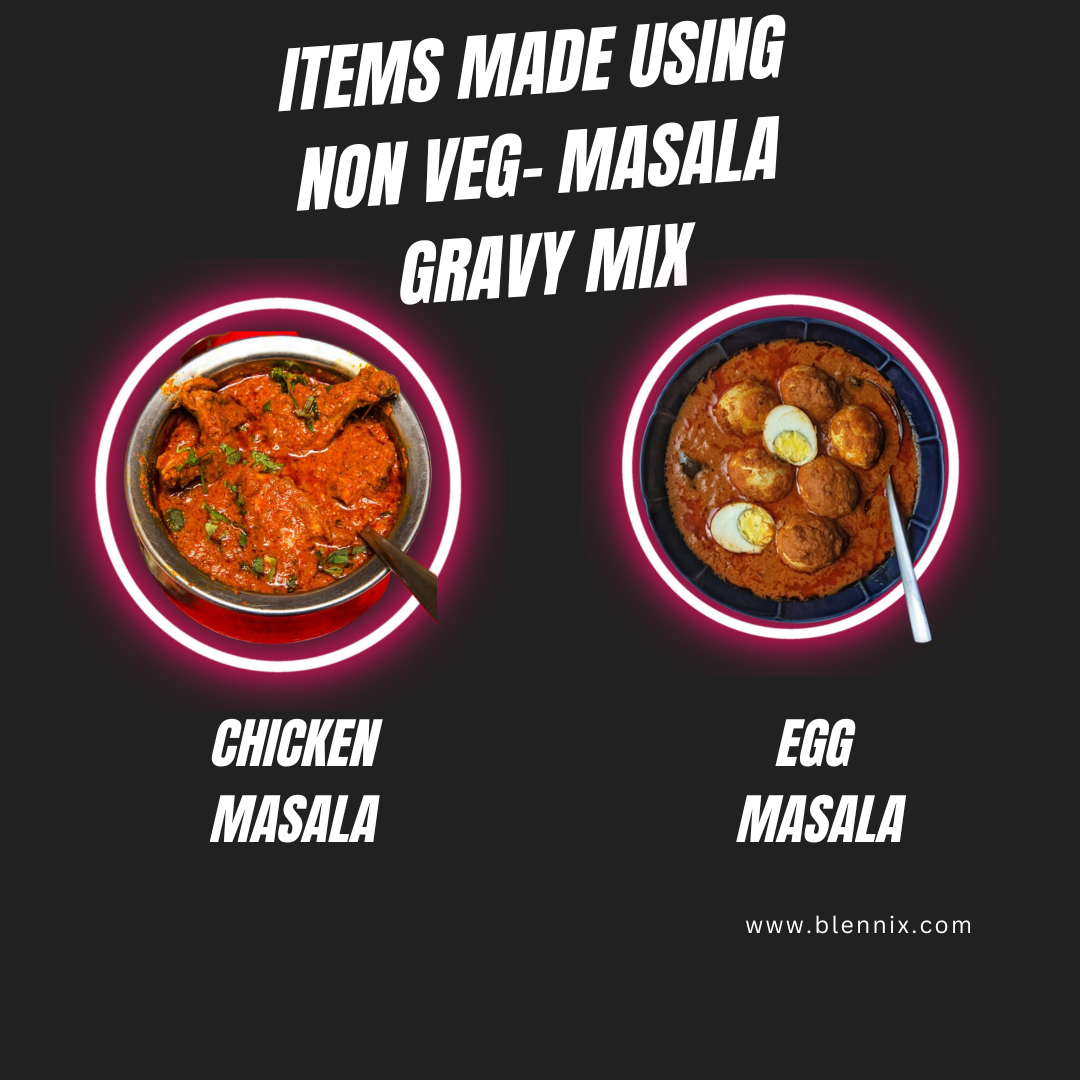 Non Veg-Masala Gravy Mix - Premium  from Blennix - Just Rs120.00! Shop now at Blennix