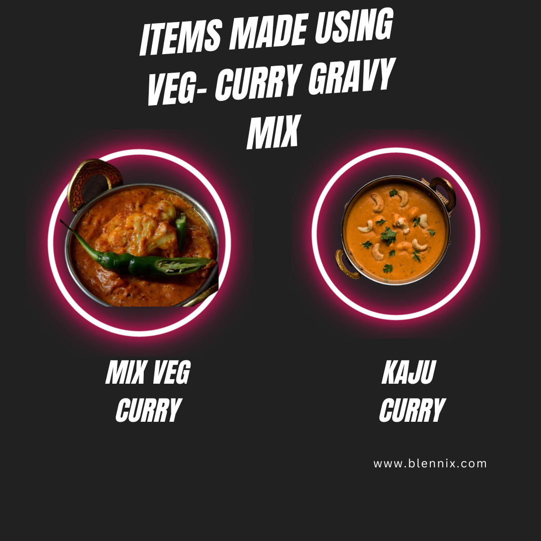 Veg Curry Gravy Mix - Premium  from Blennix - Just Rs140.00! Shop now at Blennix