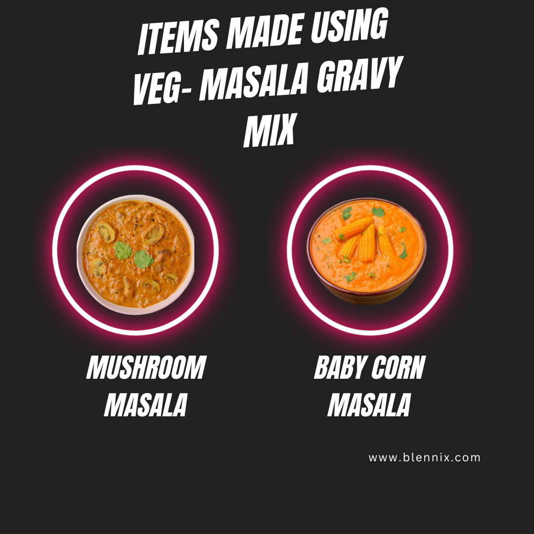 Veg-Masala Gravy Mix - Premium  from Blennix - Just Rs120.00! Shop now at Blennix