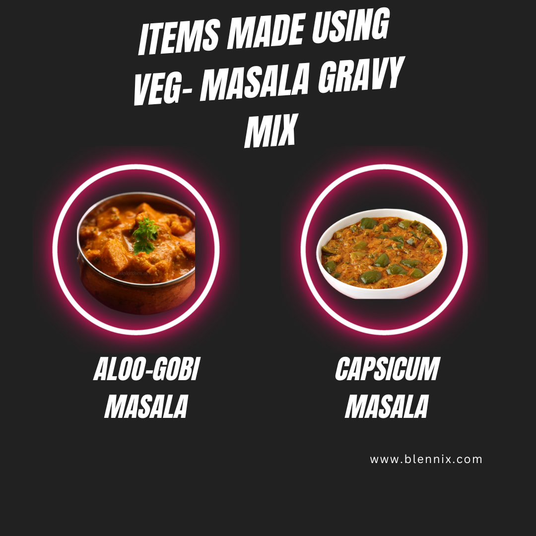 Veg-Masala Gravy Mix - Premium  from Blennix - Just Rs120.00! Shop now at Blennix