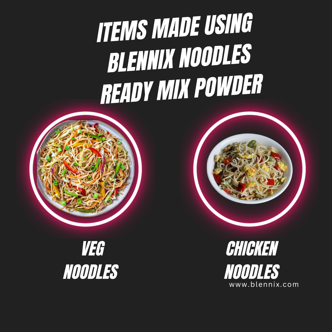 Blennix Chicken/Veg/Egg Fried Rice/Noodles Ready mix Powder - Premium  from Blennix - Just Rs120.00! Shop now at Blennix