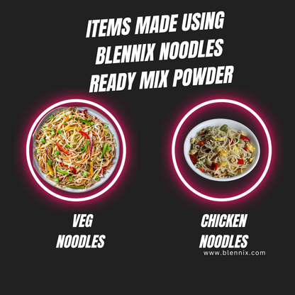 Blennix Chicken/Veg/Egg Fried Rice/Noodles Ready mix Powder - Premium  from Blennix - Just Rs120.00! Shop now at Blennix