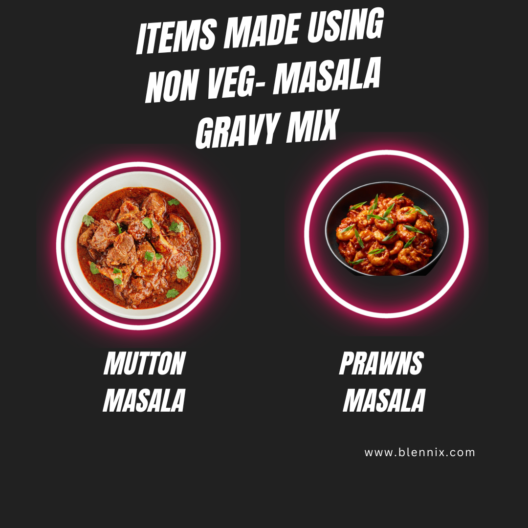 Non Veg-Masala Gravy Mix - Premium  from Blennix - Just Rs120.00! Shop now at Blennix