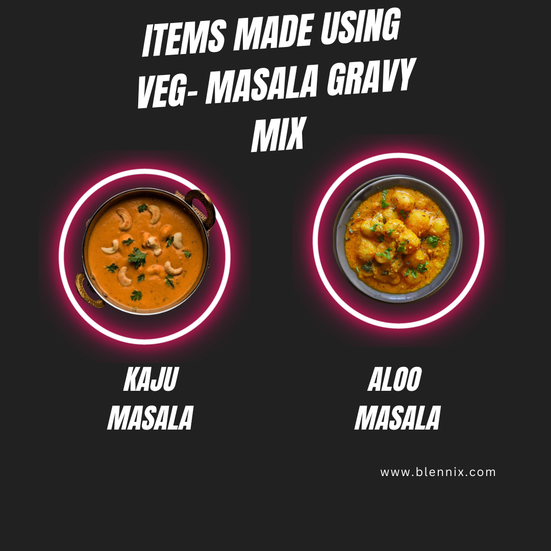 Veg-Masala Gravy Mix - Premium  from Blennix - Just Rs120.00! Shop now at Blennix
